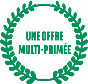 Une offre multi-primée