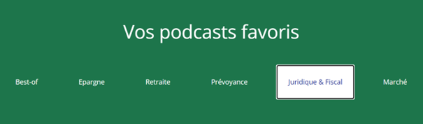 Vos podcasts favoris